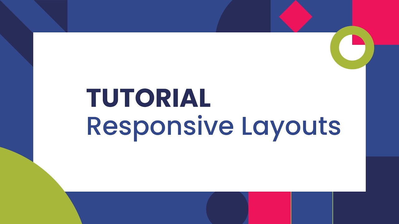 Intermediate Level | Unit 1 | Lesson 3: Responsive Layouts - YouTube