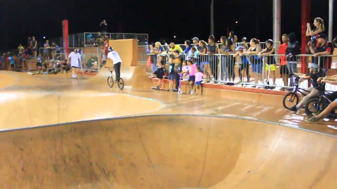 Freestyle Now South Hedland bmx scooter demo august 2015 YouTube
