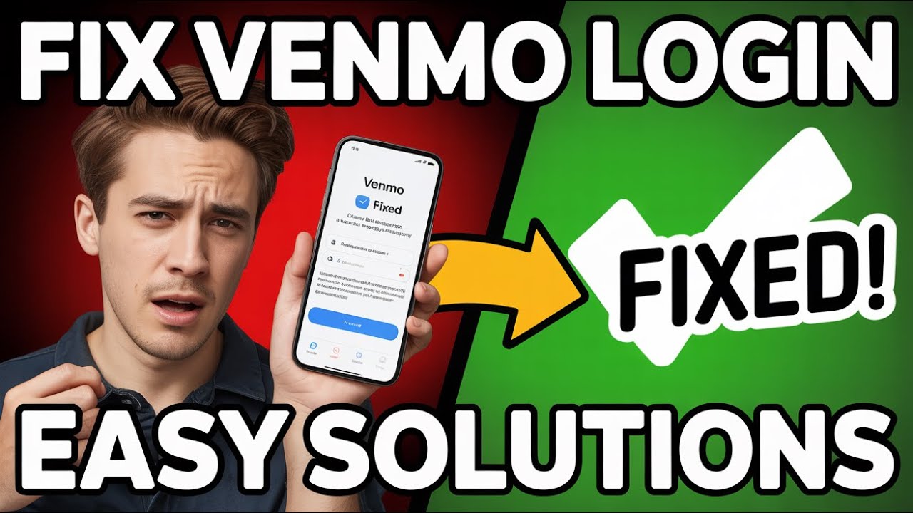 How to Fix Venmo Login Issues – App and Account Solutions - YouTube