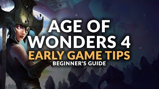 AGE OF WONDERS 4 | Early Game Hands-On Gameplay &amp; Tips (Beginner&#39;s Guide)