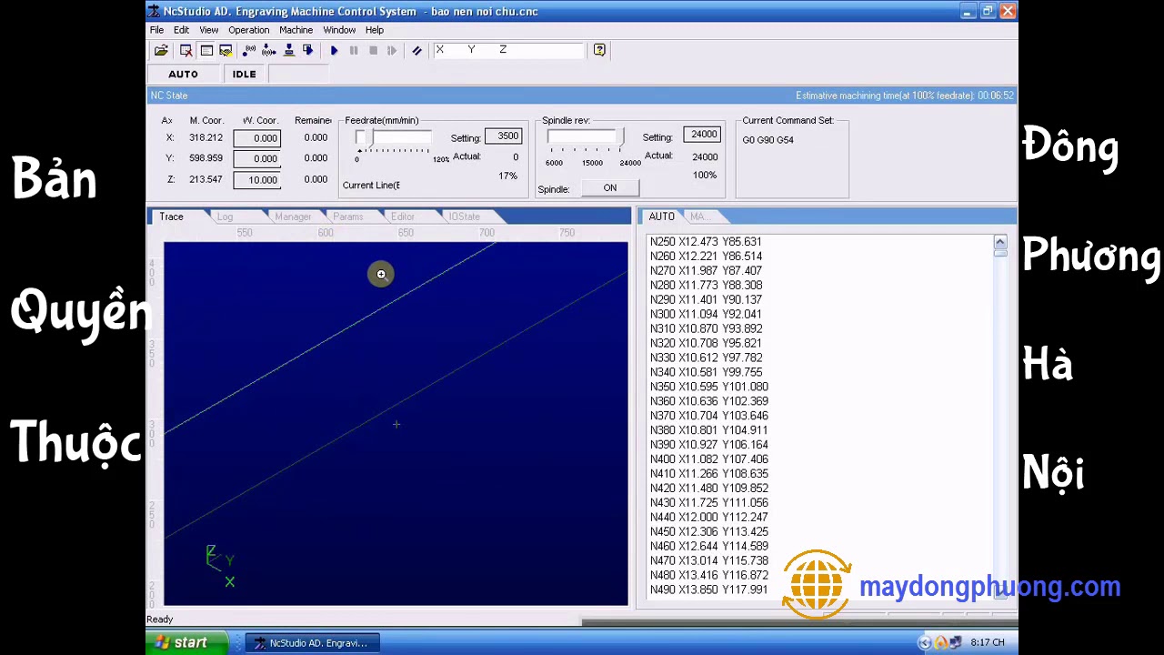Hướng dẫn sử dụng phần mềm NCStudio - YouTube