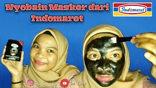 Nyobain Masker dari Indomaret |  ternyata bisa angkat komedo dan mencerahkan wajah