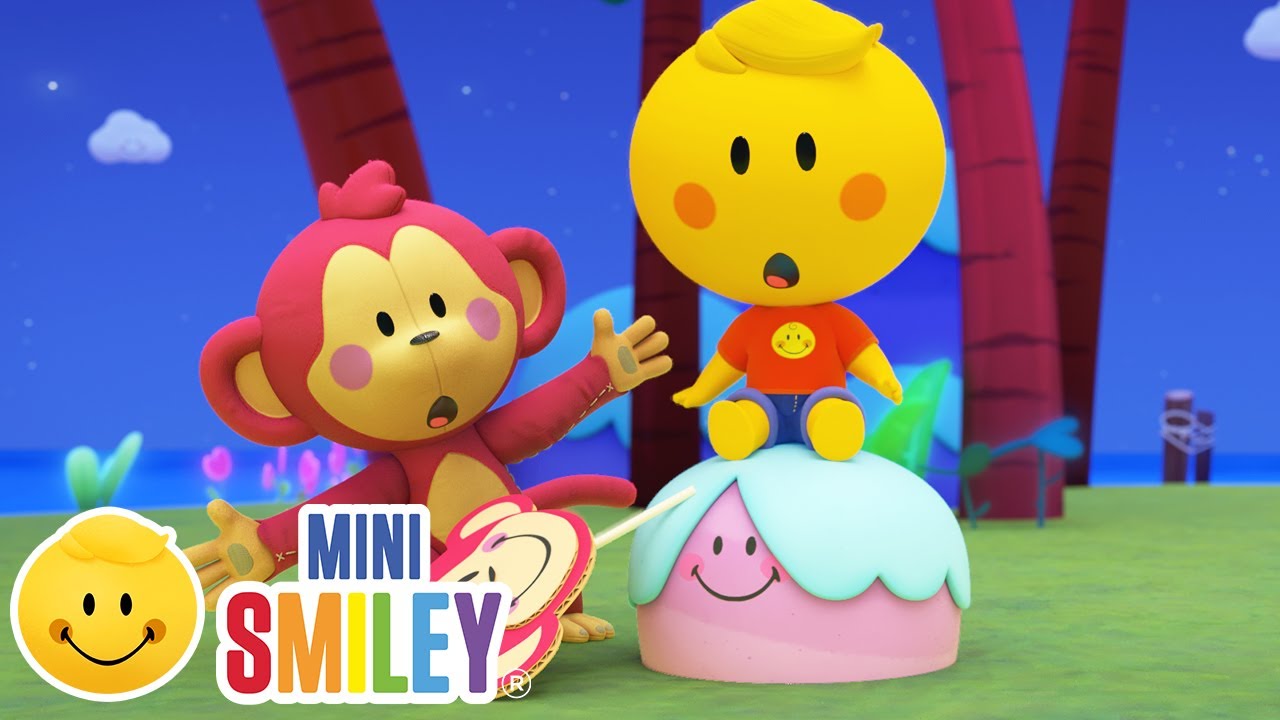 Peek-a-boo 👀🎉 | Mini Smiley Pajama Party | Songs and Nursery Rhymes for Kids