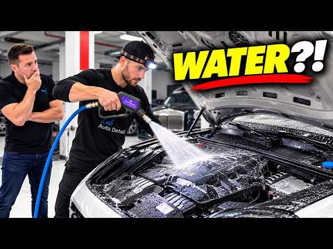 How a Professional Detailer Cleans an Engine Bay! Full Process