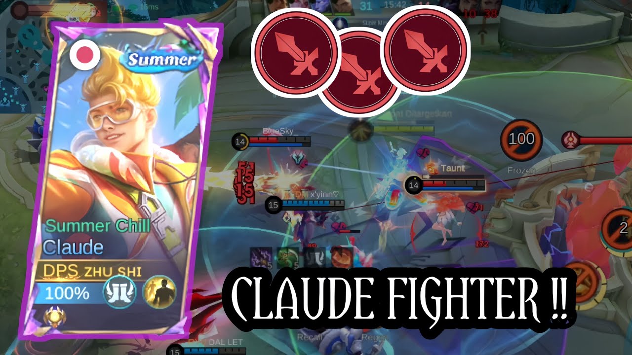 CLAUDE FIGHTER KUAT DI EARLY SAMPAI LATE  !