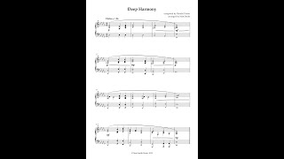 Deep Harmony by Handel Parker - Solo Piano arrangement