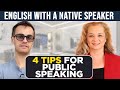 Learn 12  English expressions and public speaking tips from a native speaker.