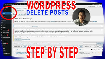 ✅  How To Delete Posts On Wordpress 🔴