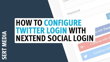 How To Setup Twitter Login With Nextend Social Login For WordPress - Nextend Social Login Tutorial