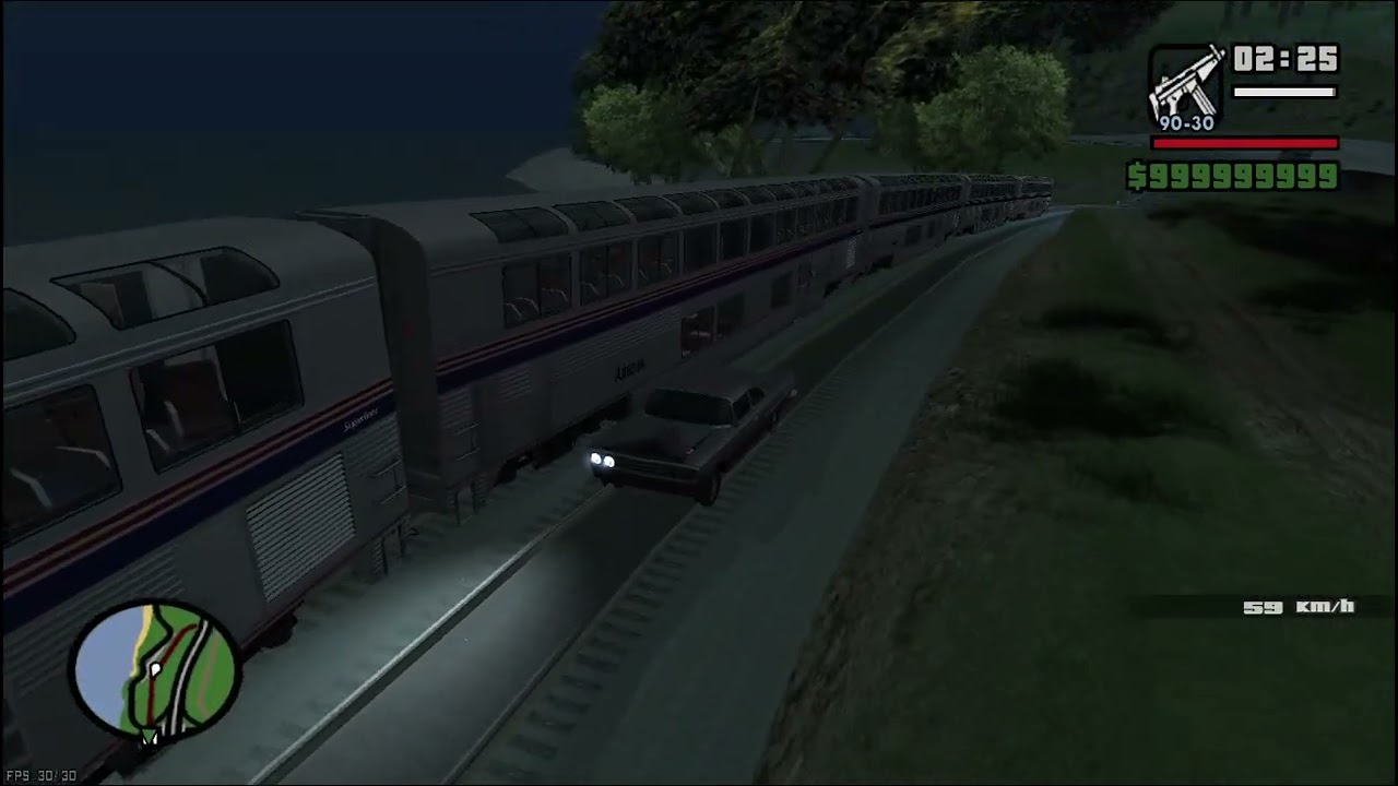 rayke chasing the train for absoluitely 0 reason