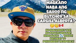 Sahod ng Butcher sa Cargill Alberta Canada 🇨🇦 | Legit Agency na dapat mong applayan No placement!