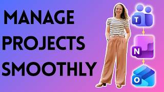 How I Manage Projects in OneNote, Teams & Outlook (My Full Workflow System) | OneNote Hub Tutorial
