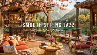 Smooth Morning Jazz at Spring Coffee Shop Ambience 🌸 Jazz Relaxing Music for Work, Study, Focus screenshot 1