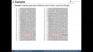 Numerical Libraries for Scientific Computing