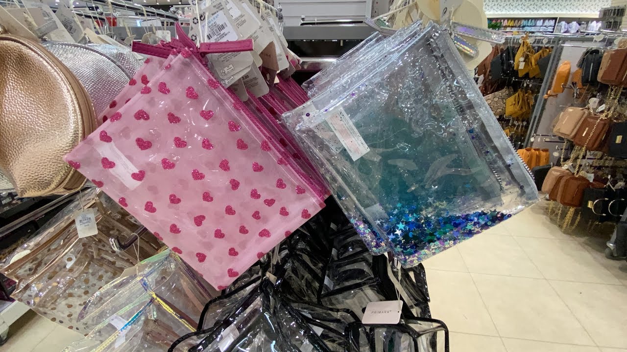PRIMARK MAKEUP BAGS JANUARY,2020 YouTube