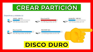 Crear Particiones en Disco Duro con Windows 10 (Sin Programas 2022) - Android-PC