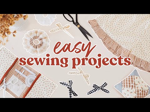 23 Easy Sewing Projects for Your Home – Our Home Made Easy