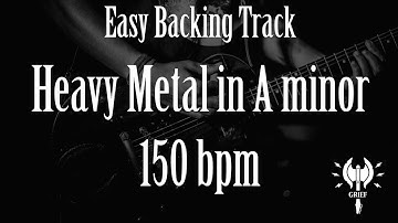 A MINOR HEAVY METAL | 150 BPM | BACKING TRACK