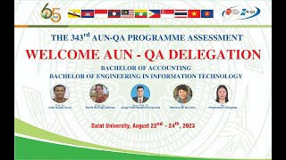 ĐÁNH GIÁ CHẤT LƯỢNG ĐÀO TẠO THEO TIÊU CHUẨN AUN-QA CHO 02 CTĐT