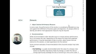 Business Analysis BABOK Guide chapter 8.5 Recommend Actions to increase Solution Value