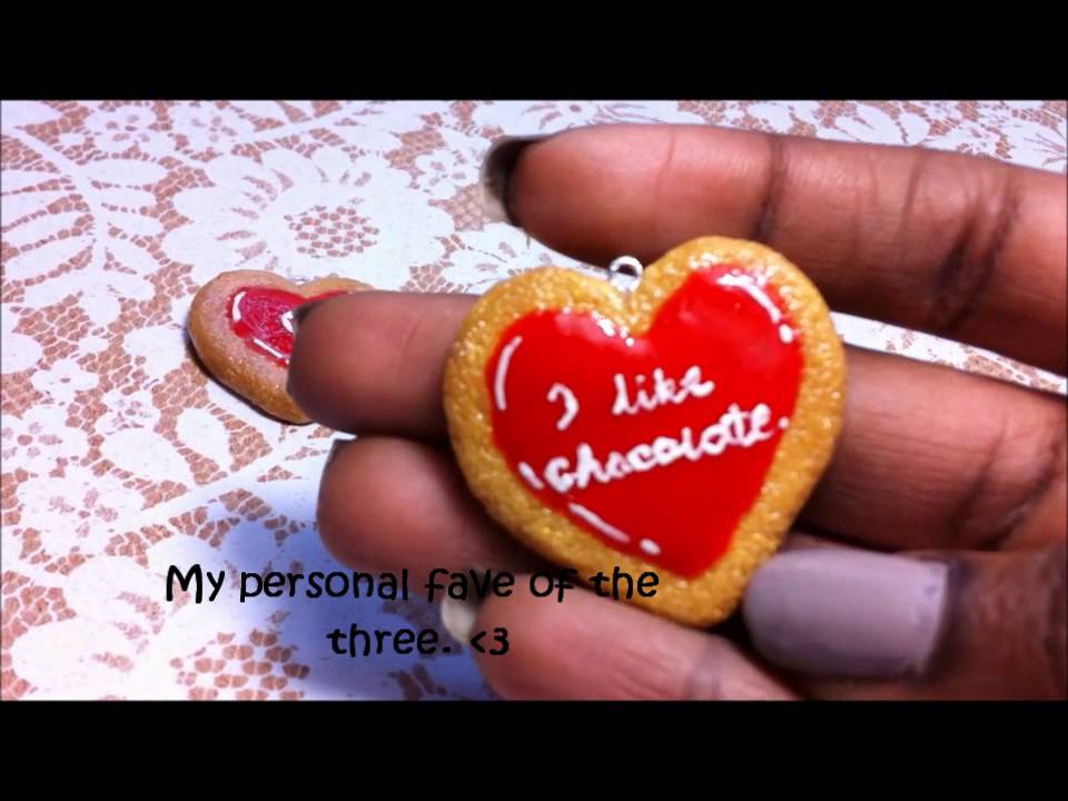 Charm Update # 2 -Chocopa Inspired Heart Cookies