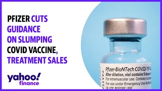 Pfizer cuts guidance on slumping COVID vaccine, treatment sales