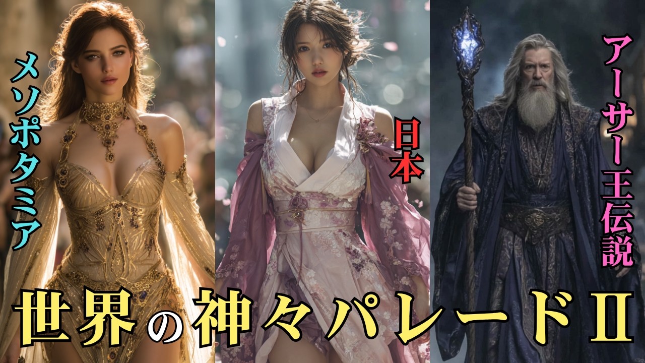 世界を代表する神々パレードpart2【超リアル】
