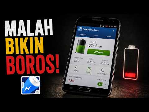 DU Battery Saver : DULU DIANGGAP PENYELAMAT! Sejarah Gila Kebohongan DU Battery Saver.