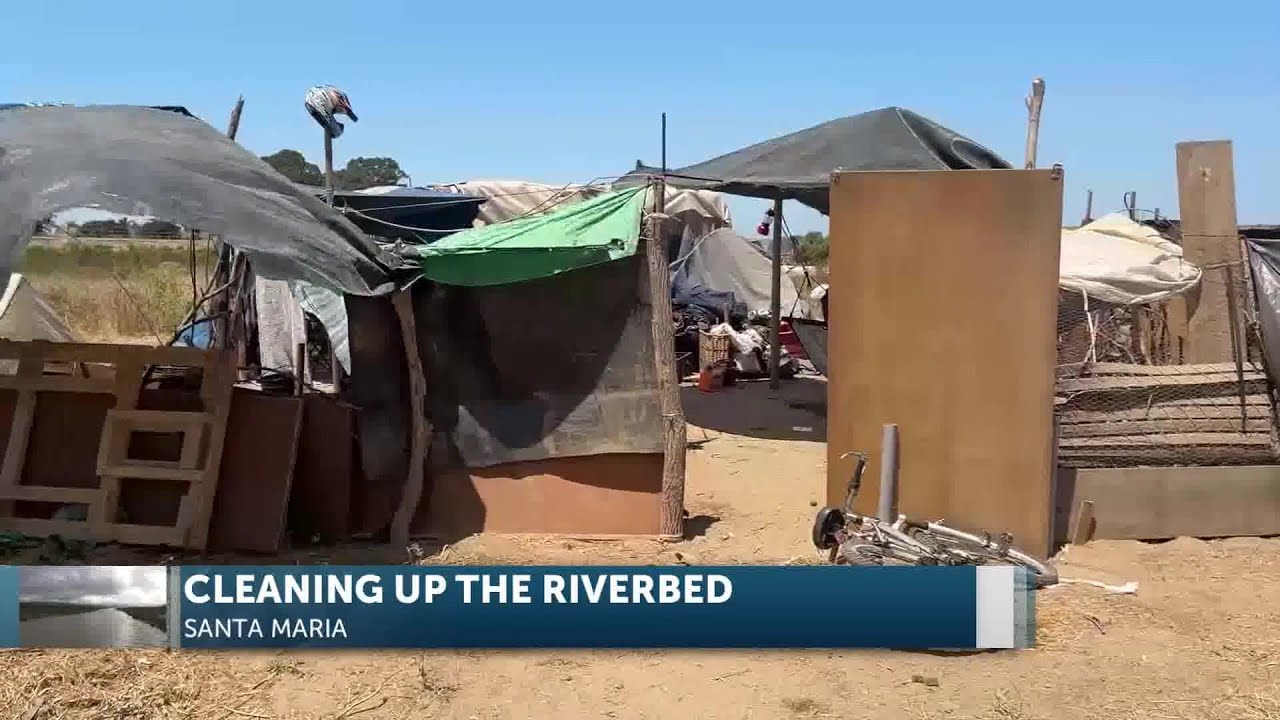 Город Санта-Мария продолжает работы по очистке русла реки Санта-Мария