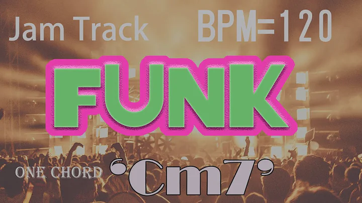 JamTrack 【Funk】one chord 'Cm7'/BPM=120