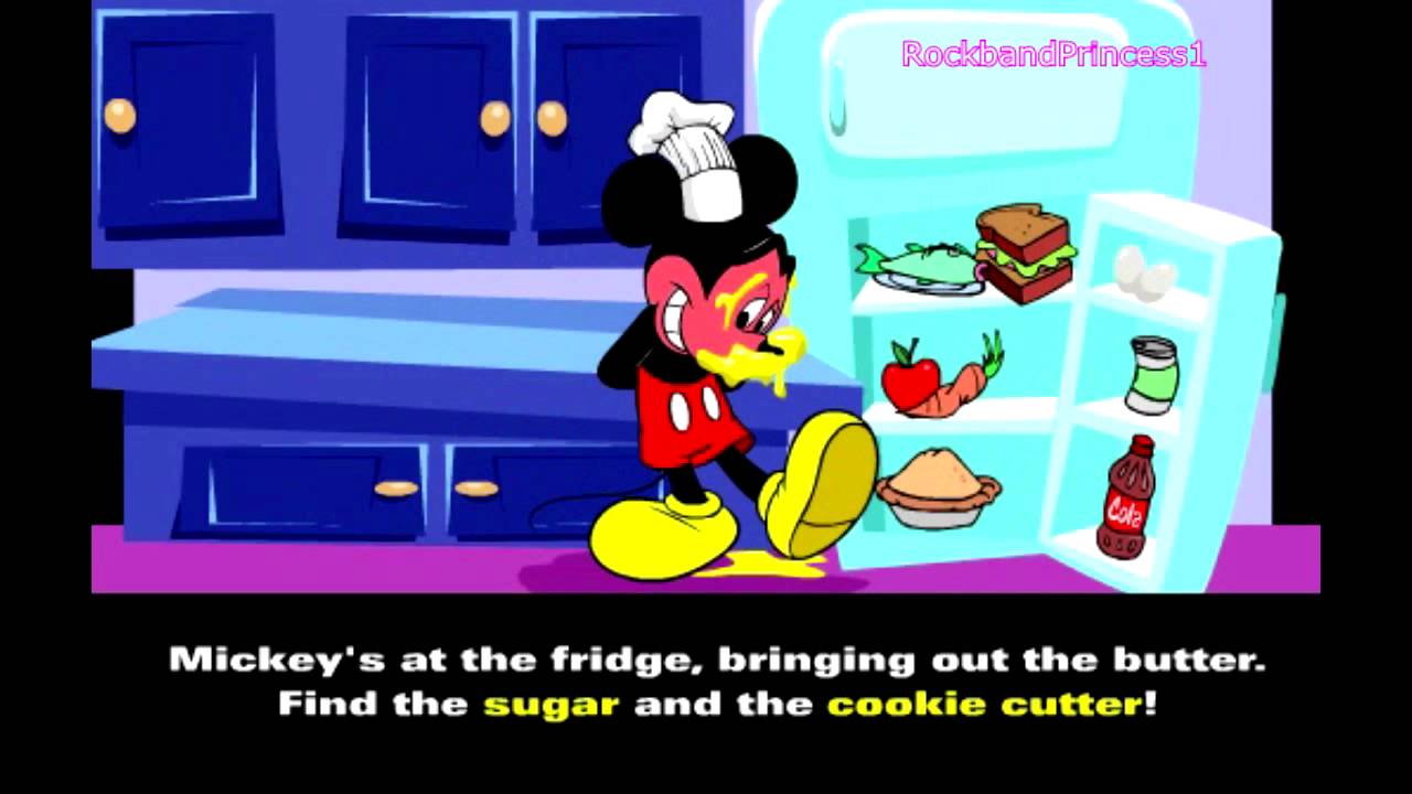 Mickey Mouse Games Minnie's Cookie Kitchen Game Cooking Games YouTube