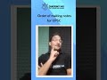 Order of making notes for UPSC