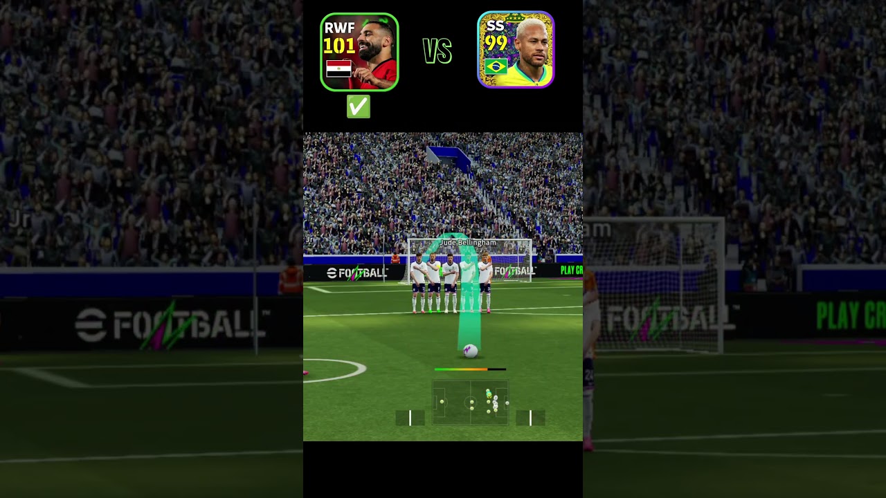 Salah vs Neymar Free Kick Challenge — TWO STARS, TWO BANGERS 💥⚽ 