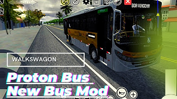 New Walkswagon Bus Mod (Proton Bus Road) 60fps Gameplay