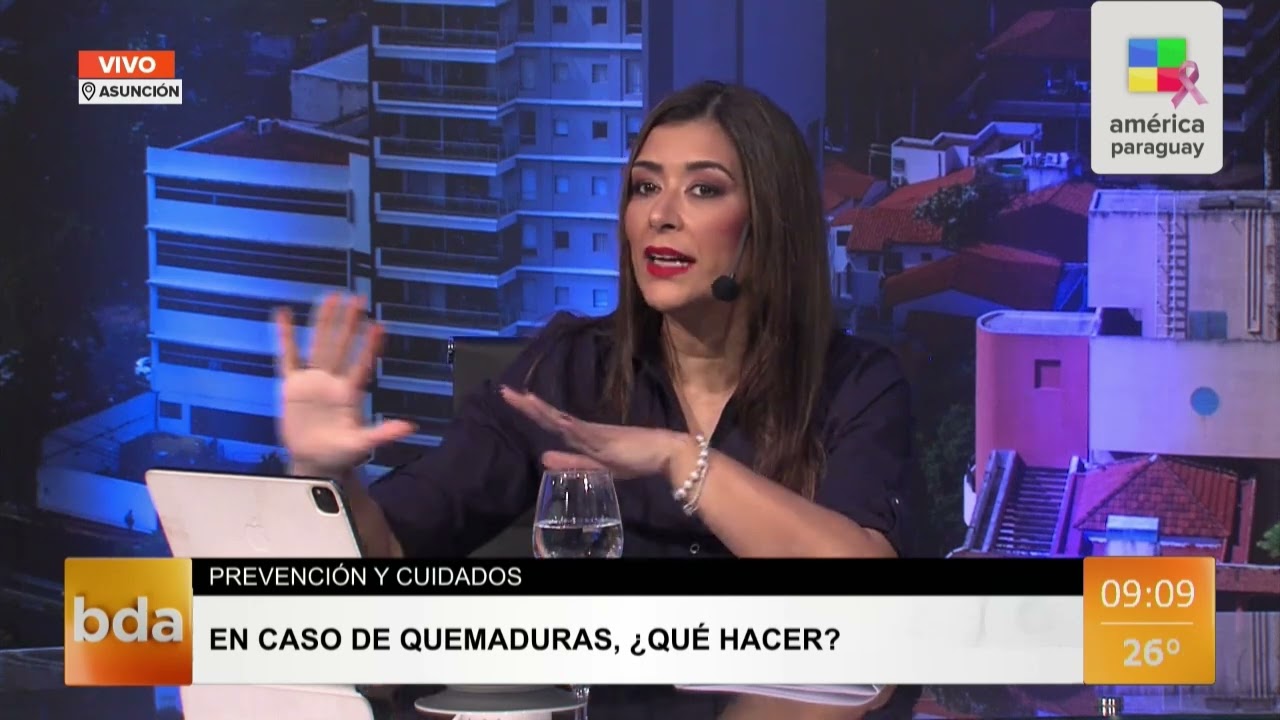 En caso de quemaduras: ¿Qué hacer