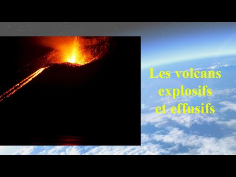 Vidéo: Quelle est la différence entre une éruption effusive et explosive ?