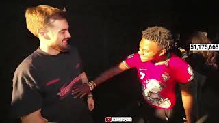 IShowSpeed reunited with Spanish streamer Ibai for the first time since the 2024 Ballon d’Or