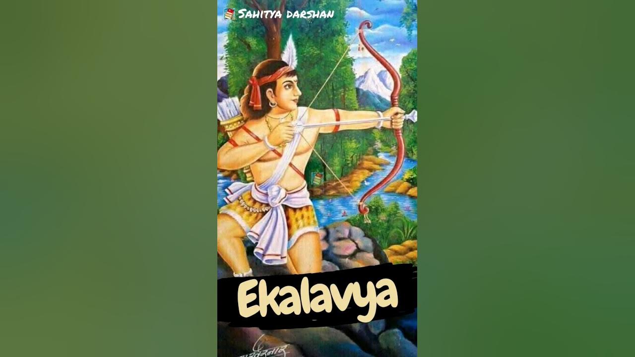 E for Ekalavya   Indian ABCD #shorts #youtubeshorts #abcd ...