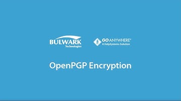 GoAnywhere | Open PGP compliant Encryption Technology | Bulwark Technologies.