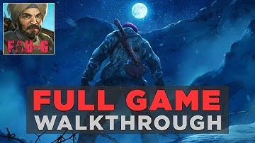FAUG GAMEPLAY WALKTHROUGH PART 1 FULL GAME | FAU-G CAMPAIGN SINGLE PLAYER (1080p 60FPS ANDROID)