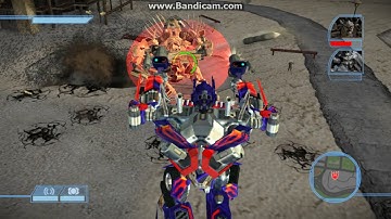 Transformers The Game mod Prime Vs BoneBlackout 1 Mounth of occupation