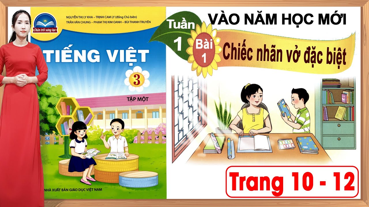 Tiếng việt lớp 3 chân trời sáng tạo bài 1 tuần 1... - youtube