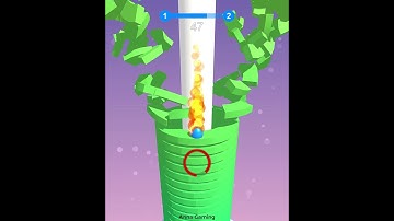 Stack Ball 😁🌈😈 Game Walkthrough - GamePlay All Levels [ iOS // Android ] New Game!!