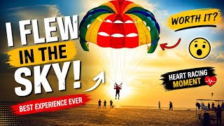   “I Tried Parasailing for the First Time 😱 | Heart Racing Beach Experience | Worth It?”
