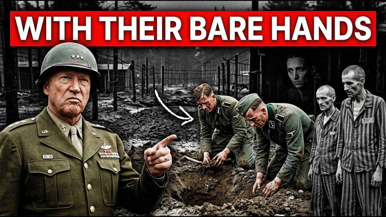 SS Guards Laughed at Starving Prisoners — Patton Made Them Dig Graves with Their Hands