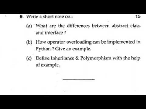 2019 Mdu BTech CSE 3rd Sem Python Programming Question Paper
