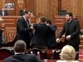 BATAIE IN PARLAMENT Marian Lupu s-a luat la harta cu Grigore Petrenco