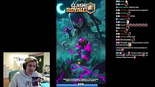xQc Plays Clash Royale for the First Time!