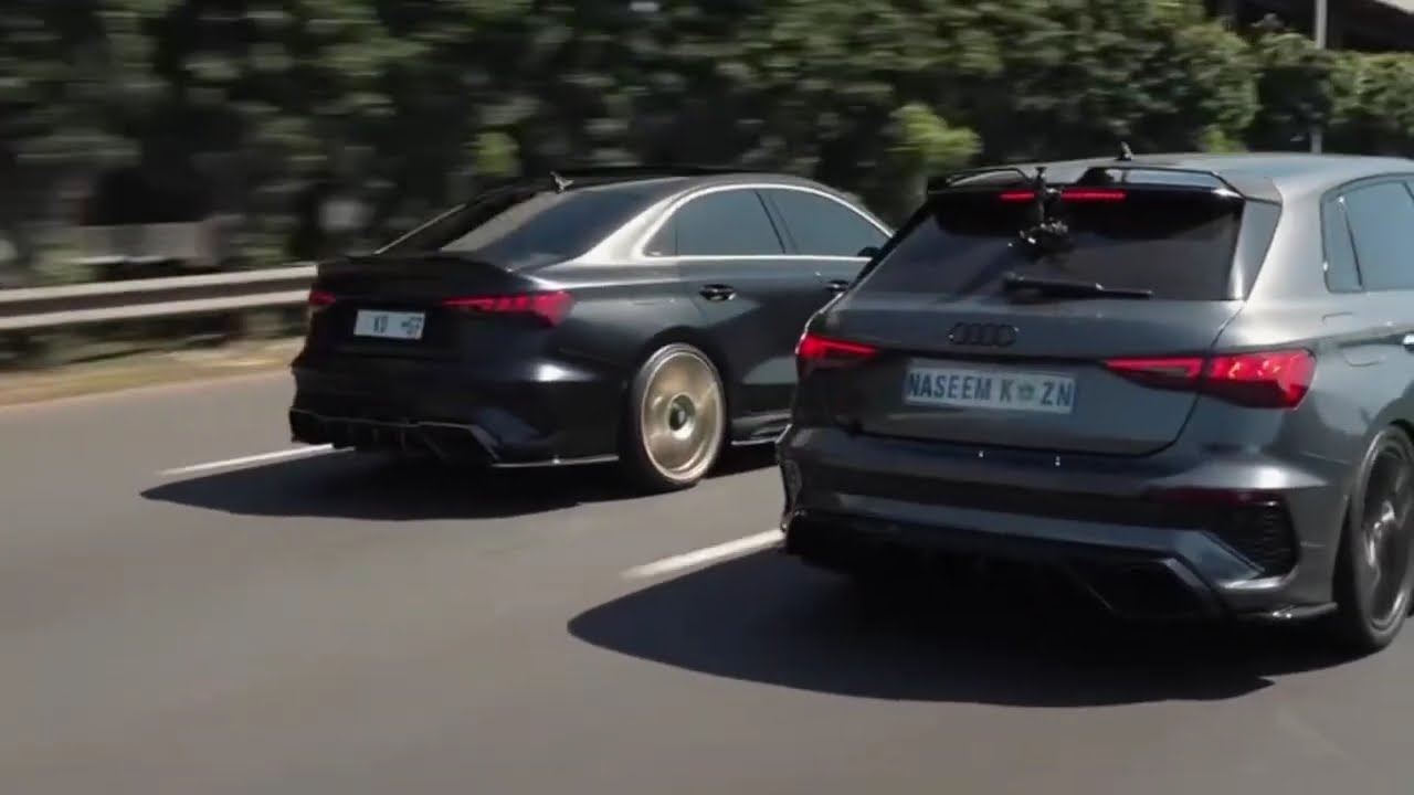 2026 Audi vs Dodge Challenger SRT - Street Race (Highway king) 4k ROW