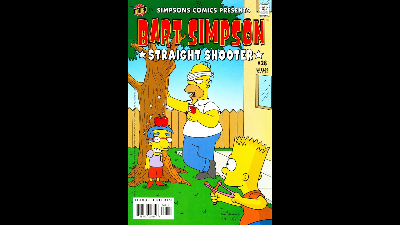 Bart Simpson Comics 28 Youtube 